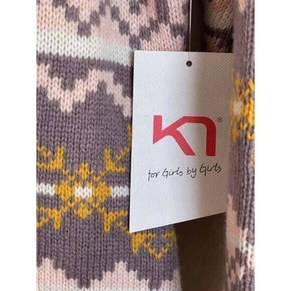 Kari Traa Sweater Womens Size Medium Froya Nordic  Purple Pink‎ Taupe Apr…